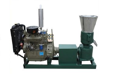 China 22 KW Mini Homemade Flat Die Pellet Machine For Agriculture , Poultry supplier