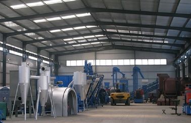China Professional Electric Wood Pellet Production Line With Drum Dryer , Pellet Mill supplier