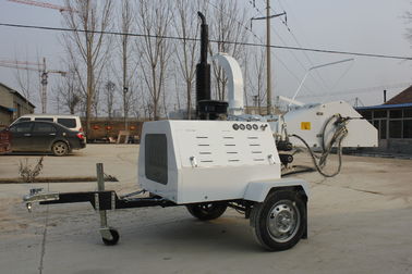 China Durable Diesel Engine Wood Chipping Machine With CE Certification supplier