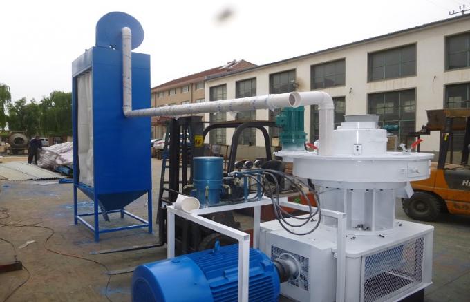 straw bales pellet line, complete pellet production line project with 1T/H~5T/H capacity