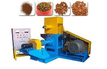 China Cat Dog Feed Pellets Making Machine 18.5KW Power Motor 380V / 3 Phase supplier