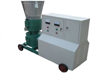 China Small Household Electric Flat Die Pellet Machine For Stock Farm , Poultry Farm supplier