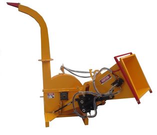 China Commercial Electric Full Automatic Wood Chipping Machine For Garden Tractor supplier