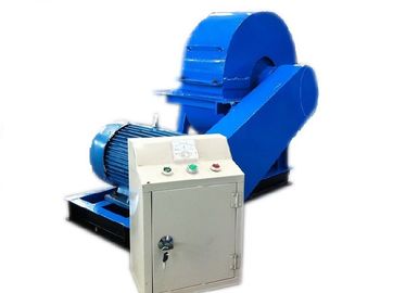 China 30kw Electrical Low Noise Wood Crusher Machine For Wood Chips , Wood Block supplier