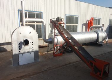China High Efficiency Drum Type Sawdust Rotary Drum Dryer For Wood Chips supplier