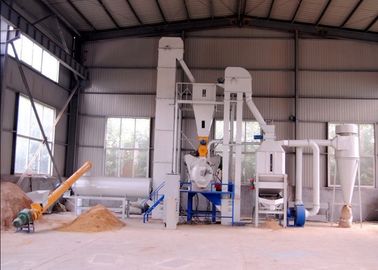 China High Automation Wood Pellet Production Equipment With Belf Conveyor , Cooling Separator supplier