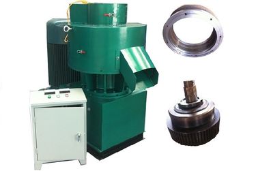 China Saw dust Ring Die Pellet Machine / Wood Pelletizing Machine , Centrifugal Type supplier