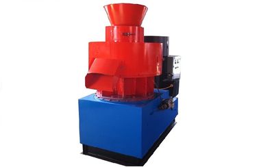 China Double Vertical Sawdust Wood Pellet Press Machine Bamboo Wood Granulator supplier