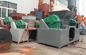 Double Roller Shredder Wood Crusher Machine With Big Feeder Opening supplier