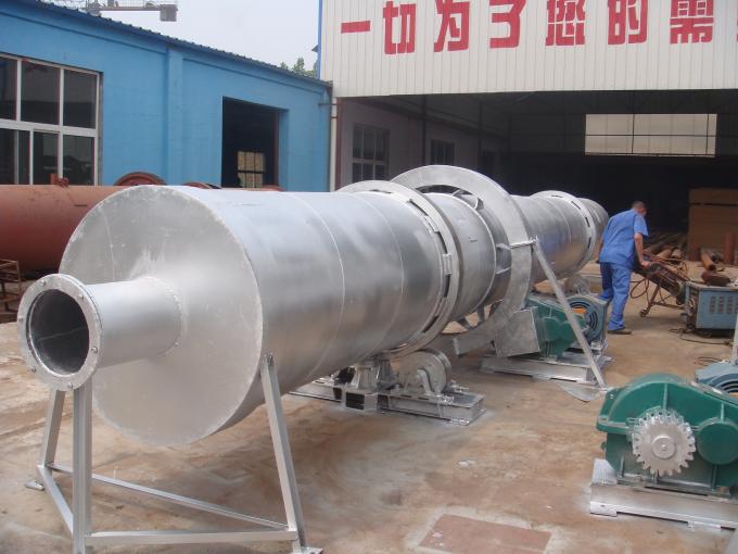 1100KG 1-1.5T/H Wood Rotary Drum Drier Thickened Iron Plate L2.1*W1.8*H1.95 M