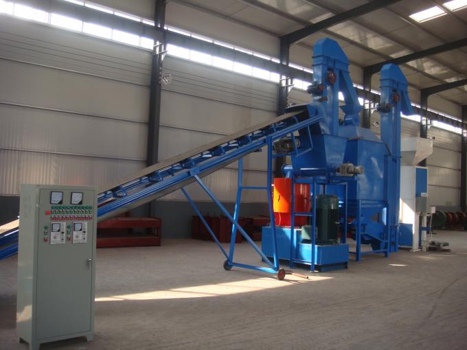 straw bales pellet line, complete pellet production line project with 1T/H~5T/H capacity